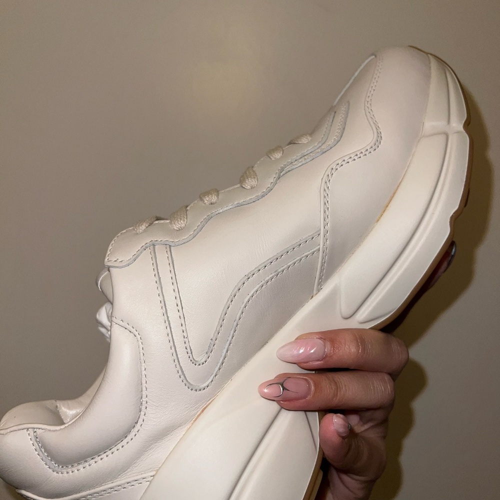 Gucci Apollo mystic white Leather Sneakers - Picture 9 of 14